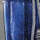 Люстра Euroluce Lampadari Euroluce BAROCCO L6 / Blue - Silver: кракелированное стекло