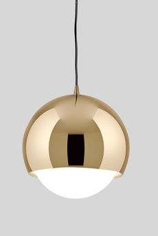 Euroluce Lampadari NOBODY Sphere / Gold - подвесной светильник производства Италии: фото, описание, характеристики, цена, отзывы