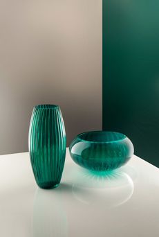 Euroluce Lampadari YNCANTO Centrepiece / Green - ваза производства Италии: фото, описание, характеристики, цена, отзывы
