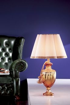 Euroluce Lampadari 244 LG1 / Amber - настольная лампа производства Италии: фото, описание, характеристики, цена, отзывы