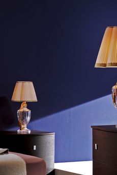 Euroluce Lampadari 244 LG1 / Clear - настольная лампа производства Италии: фото, описание, характеристики, цена, отзывы