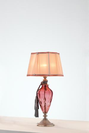 Euroluce Lampadari ADONE LP1 / Rose - Silver - настольная лампа производства Италии: фото, описание, характеристики, цена, отзывы