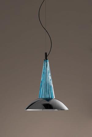 Euroluce Lampadari ARGO small S1 led / Blue - подвесной светильник производства Италии: фото, описание, характеристики, цена, отзывы