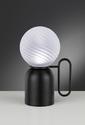 Euroluce Lampadari ATLAS lamp / Black - Satin transparent - настольная лампа производства Италии: фото, описание, характеристики, цена, отзывы