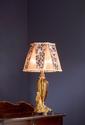 Euroluce Lampadari BAROCCO LP1 / Amber - Gold - настольная лампа производства Италии: фото, описание, характеристики, цена, отзывы