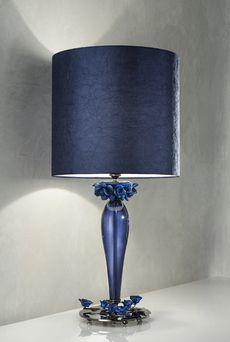 Euroluce Lampadari BORA LG1 / Blue - настольная лампа производства Италии: фото, описание, характеристики, цена, отзывы