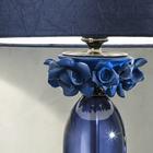 Большая настольная лампа Euroluce Lampadari Euroluce BORA LG1 / Blue: фарфор ручной работы