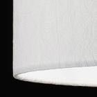 Подвесной светильник Euroluce Lampadari Euroluce BORA shade S1 / White: смятый вручную шелк