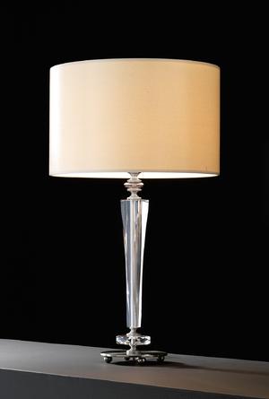 Euroluce Lampadari CLOE LG1 / White - Silver - настольная лампа производства Италии: фото, описание, характеристики, цена, отзывы