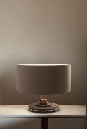 Euroluce Lampadari DAHLIA LG1 / Brown - настольная лампа производства Италии: фото, описание, характеристики, цена, отзывы