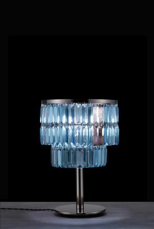 Euroluce Lampadari DANDY lamp / Blue - Fume - настольная лампа производства Италии: фото, описание, характеристики, цена, отзывы