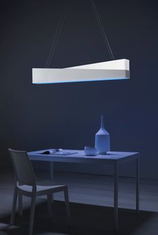 Euroluce Lampadari HORIZON 100 / White - подвесной светильник производства Италии: фото, описание, характеристики, цена, отзывы