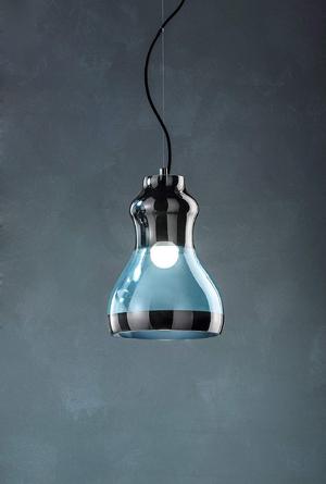 Euroluce Lampadari INFINITY Minus S1 / Aquamarine - подвесной светильник производства Италии: фото, описание, характеристики, цена, отзывы