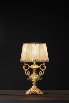 Euroluce Lampadari LYRA LP1 / Amber - настольная лампа производства Италии: фото, описание, характеристики, цена, отзывы