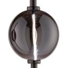Подвесной светильник Euroluce Lampadari Euroluce MIKADO Out / Black nickel: сфера из пирекса