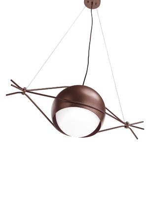 Euroluce Lampadari NOBODY S1 / Bronze - подвесной светильник производства Италии: фото, описание, характеристики, цена, отзывы