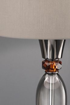 Euroluce Lampadari OLYMPIA LG1 / Fume - настольная лампа производства Италии: фото, описание, характеристики, цена, отзывы