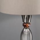Большая настольная лампа Euroluce Lampadari Euroluce OLYMPIA LG1 / Fume: муранское стекло