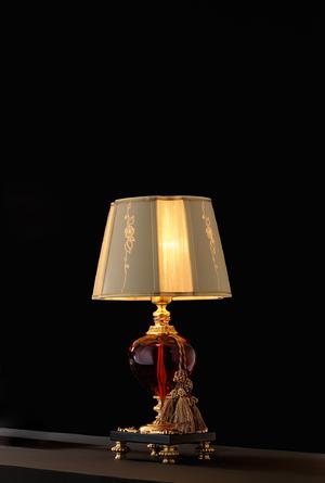 Euroluce Lampadari ORFEO LP1 / Ruby - настольная лампа производства Италии: фото, описание, характеристики, цена, отзывы