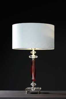 Euroluce Lampadari PERSEO LG1 / Rose - настольная лампа производства Италии: фото, описание, характеристики, цена, отзывы