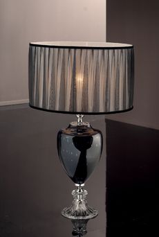 Euroluce Lampadari PLUTON LG1 / Black - настольная лампа производства Италии: фото, описание, характеристики, цена, отзывы