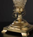 Большая настольная лампа Euroluce Lampadari Euroluce SECRET Eternity LG1: декоративные элементы покрыты золотом 24 карата