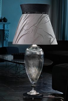 Euroluce Lampadari SUPREME LG1 / Crystal - настольная лампа производства Италии: фото, описание, характеристики, цена, отзывы