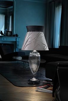 Euroluce Lampadari SUPREME LG1 / Crystal - настольная лампа производства Италии: фото, описание, характеристики, цена, отзывы