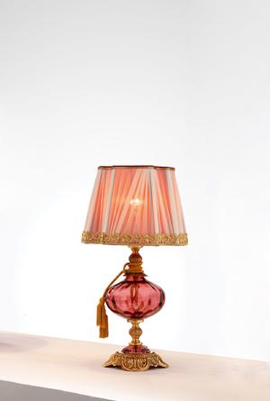 Euroluce Lampadari TESEO LP1 / Rose - настольная лампа производства Италии: фото, описание, характеристики, цена, отзывы
