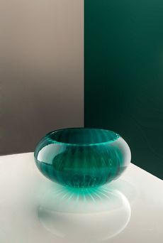 Euroluce Lampadari YNCANTO Centrepiece / Green - ваза производства Италии: фото, описание, характеристики, цена, отзывы