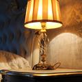 Малая настольная лампа Euroluce Lampadari из коллекции Alicante Satin 112071/LP1L в интерьере